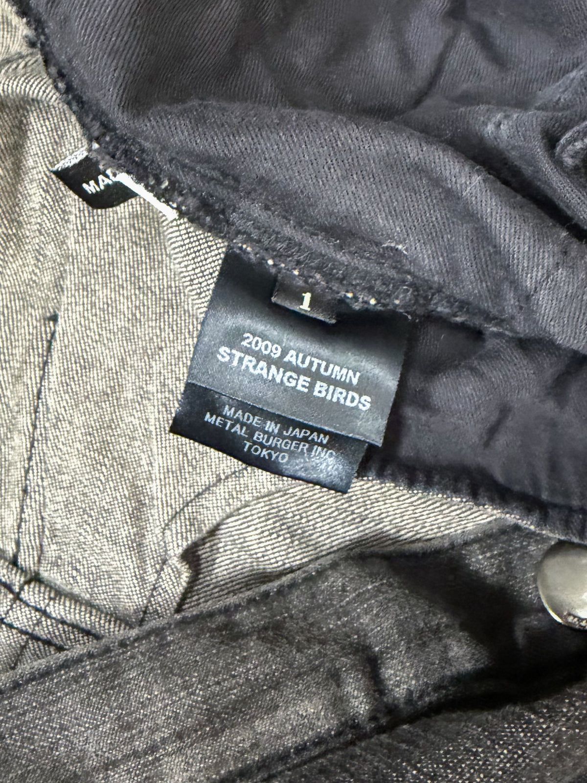 S/S2009 “STRANGE BIRDS” SKINNY JEANS