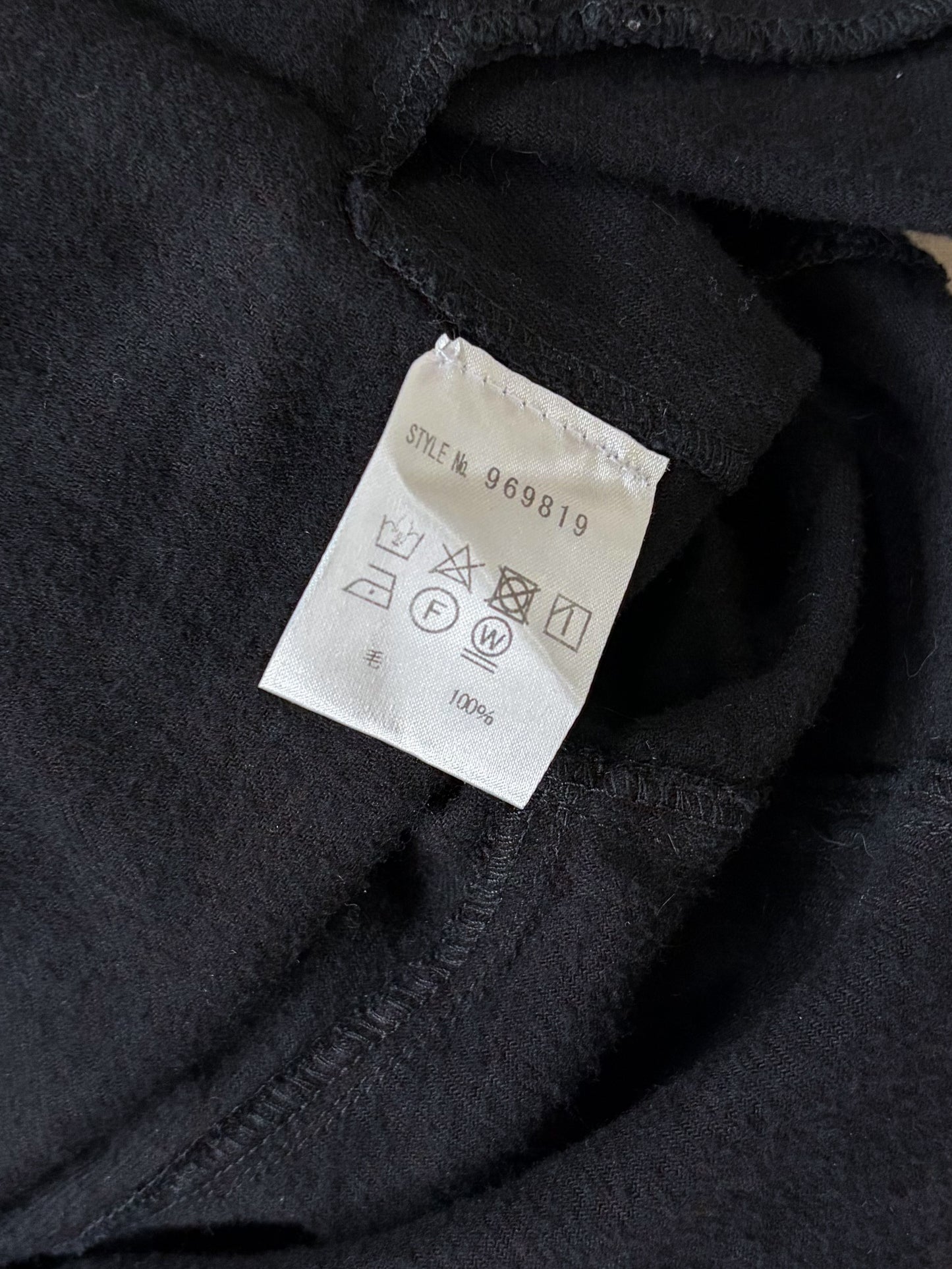 DROP-CROTCH CROPPED CARGO PANTS
