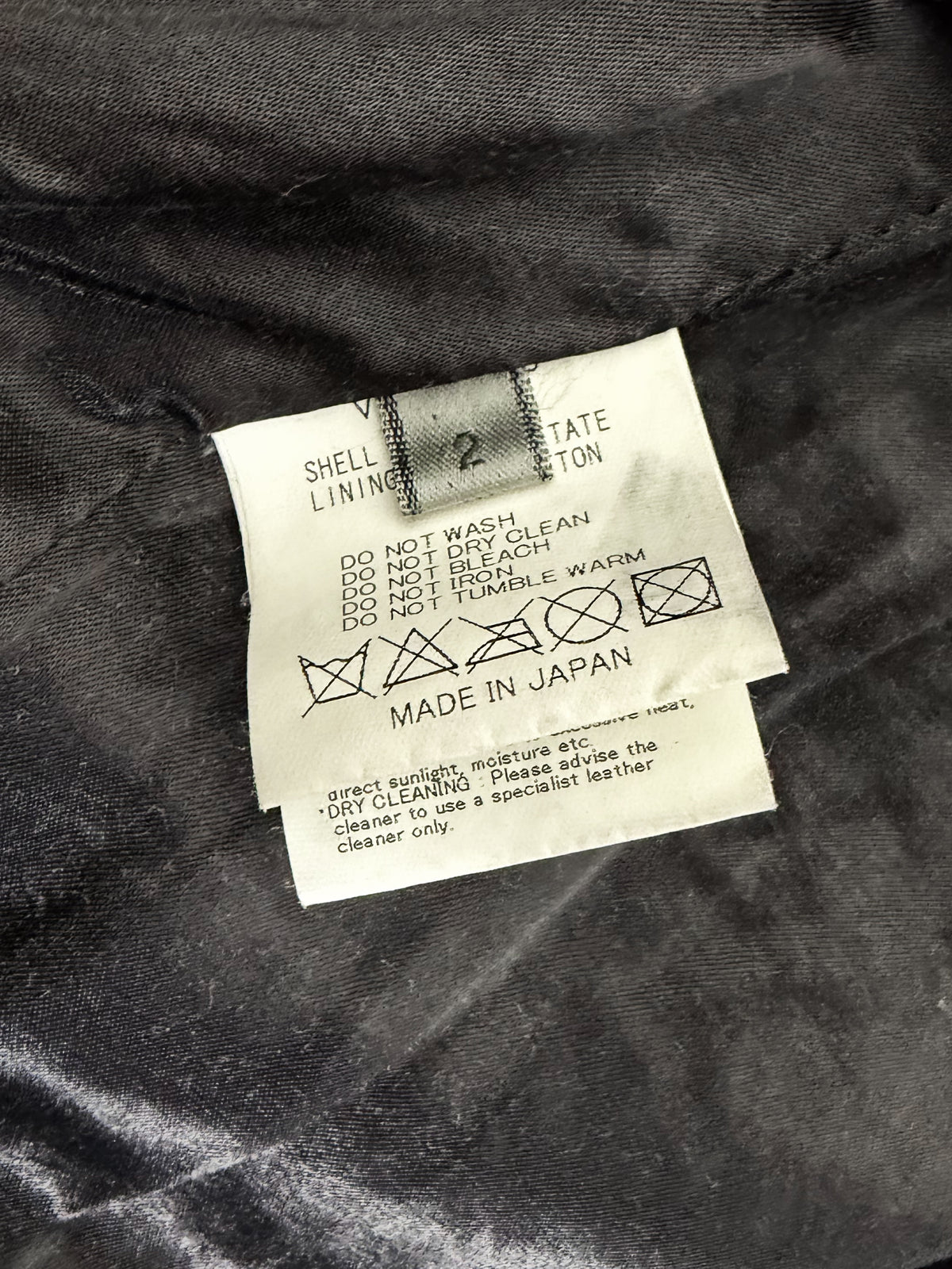 EARLY 2000s GOATSKIN MULTI ZIP RIDER JACKET