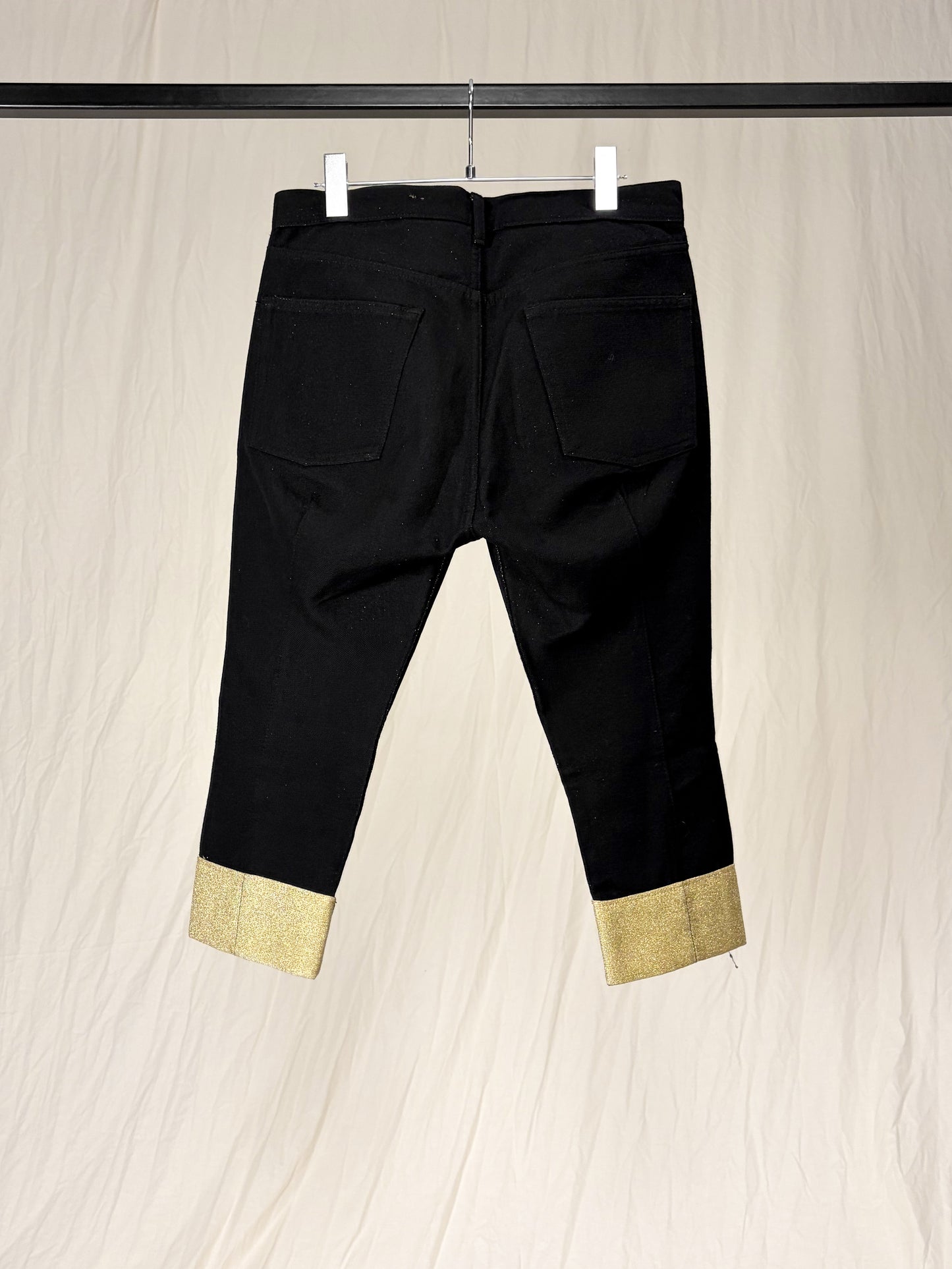 S/S 2007 GOLD GLITTER CAPRIS