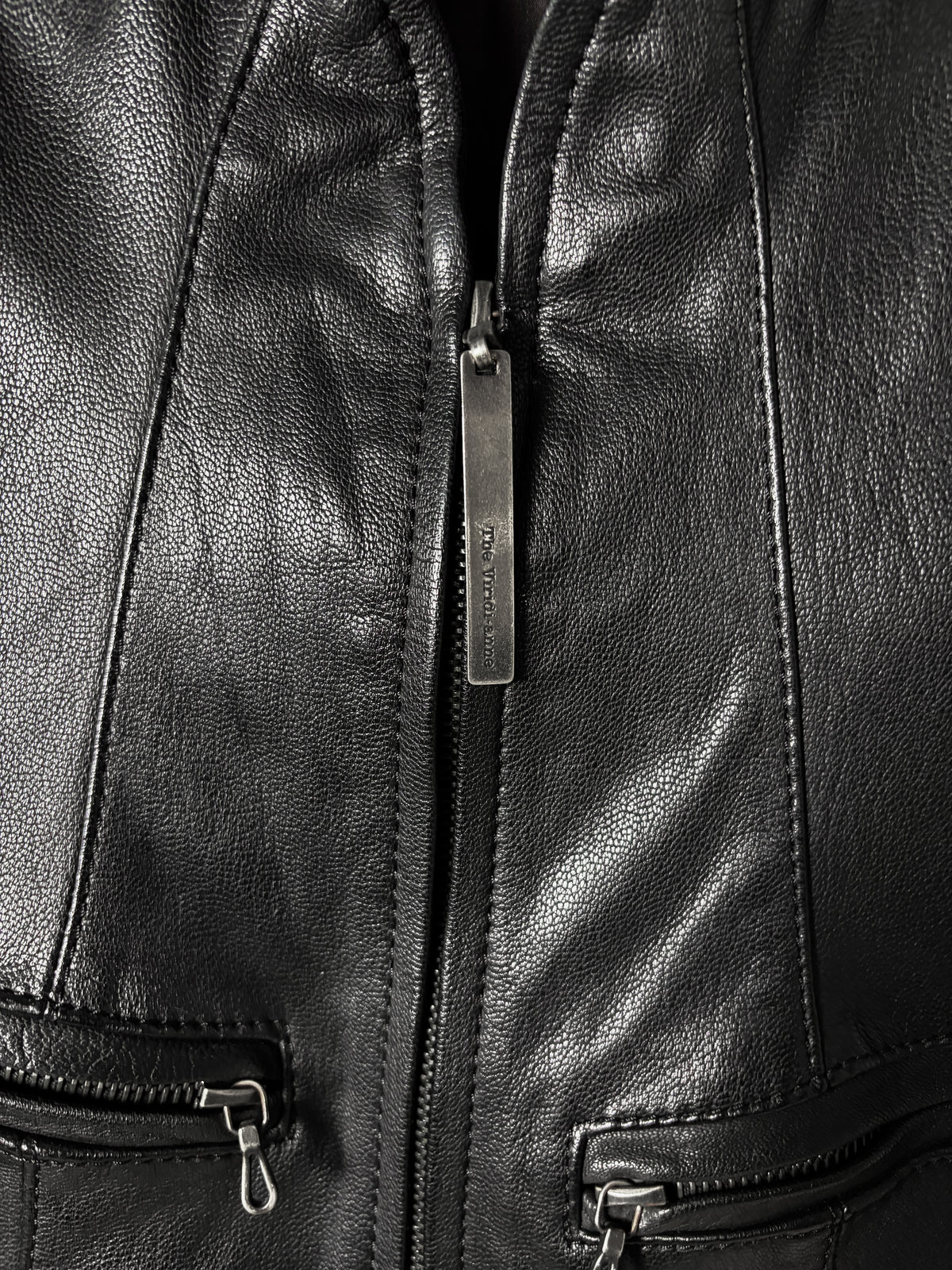 EARLY 2000s GOATSKIN MULTI ZIP RIDER JACKET