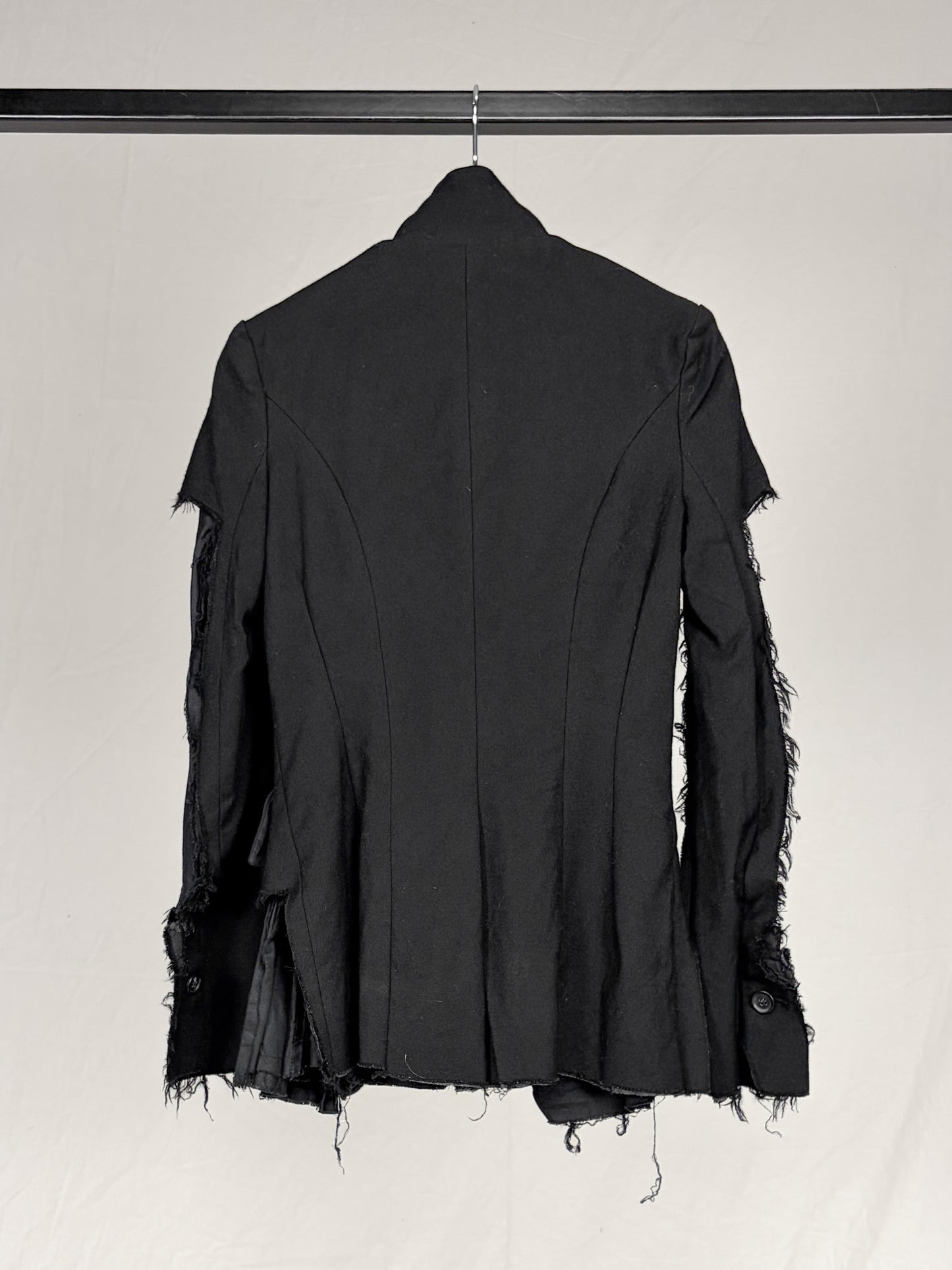 DECONSTRUCTED WOOL JACKET