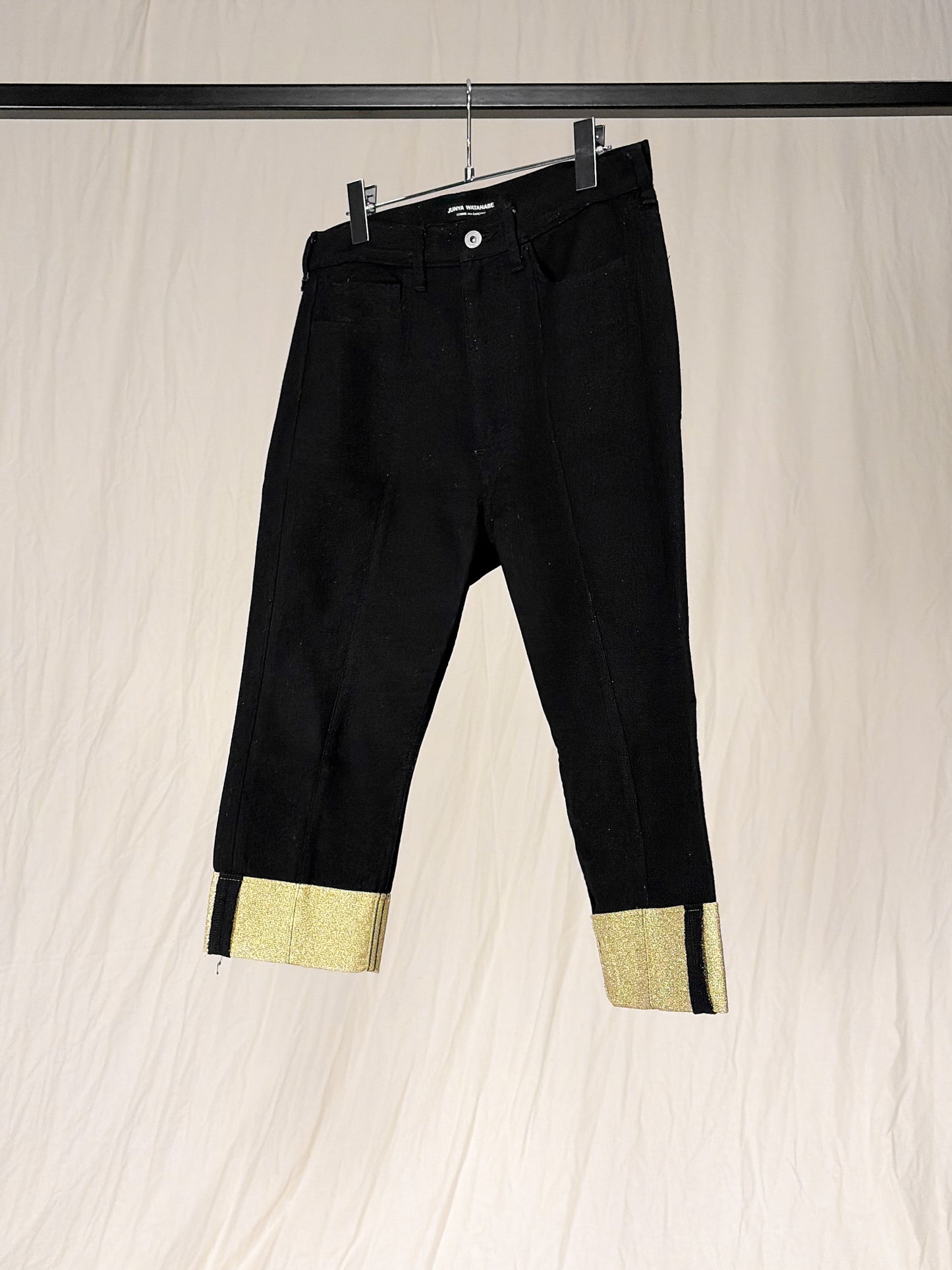 S/S 2007 GOLD GLITTER CAPRIS
