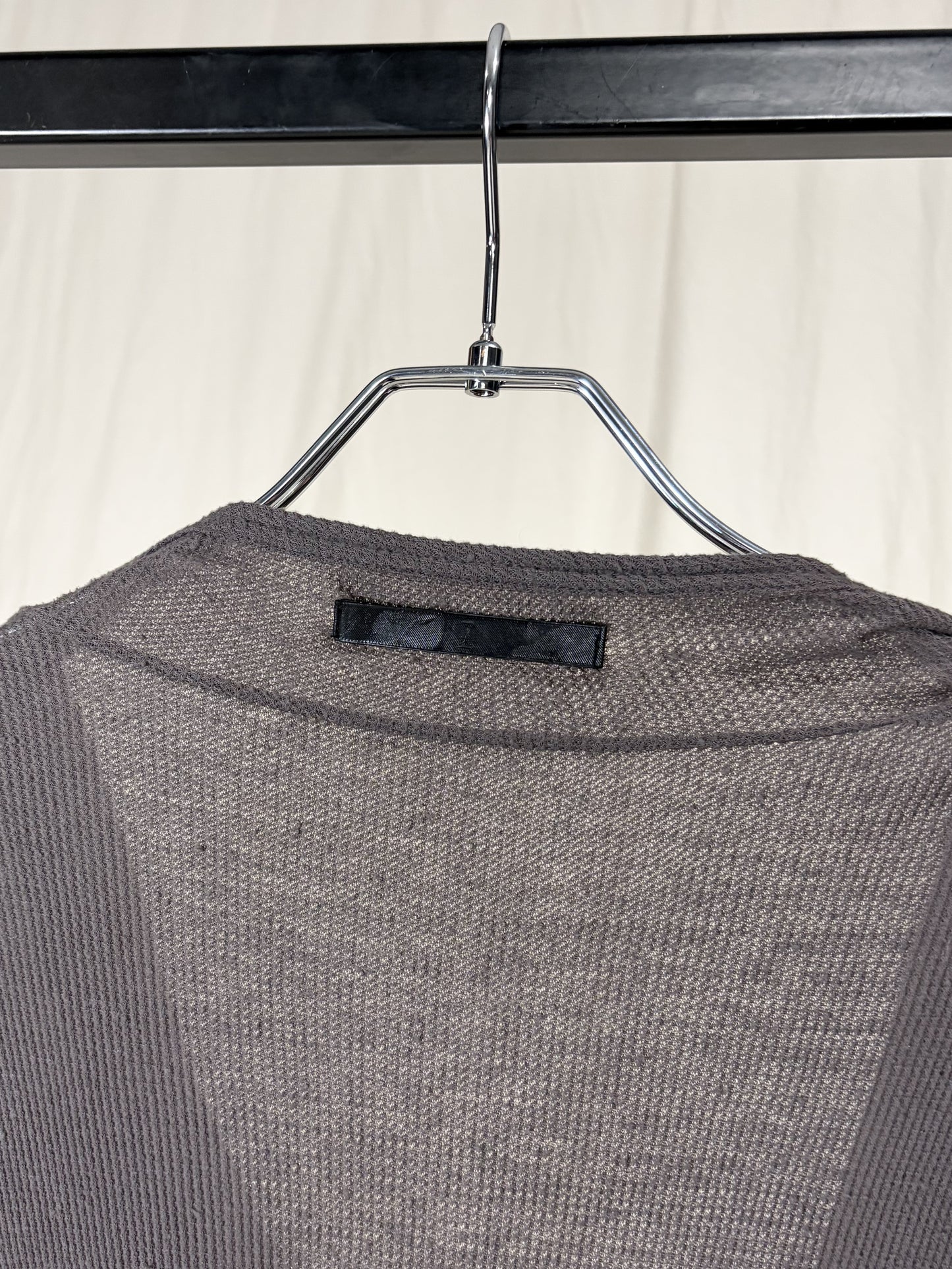 S/S2009 PRESENTATION SAMPLE COWL NECK WAFFLE T-SHIRT