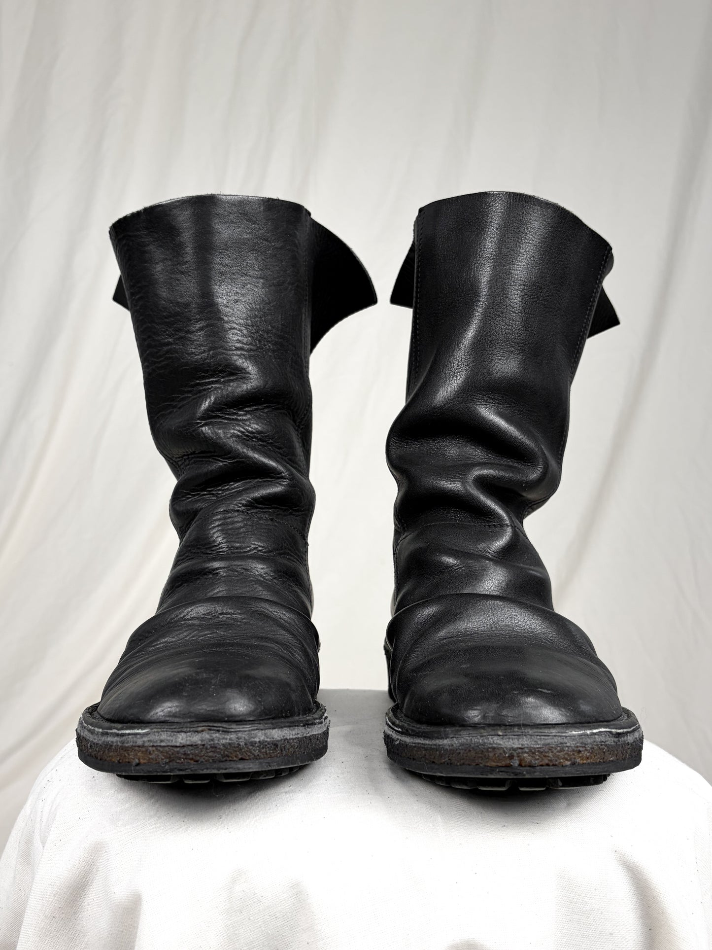 CAMAIEU BACK SLIT ENGINEER BOOTS