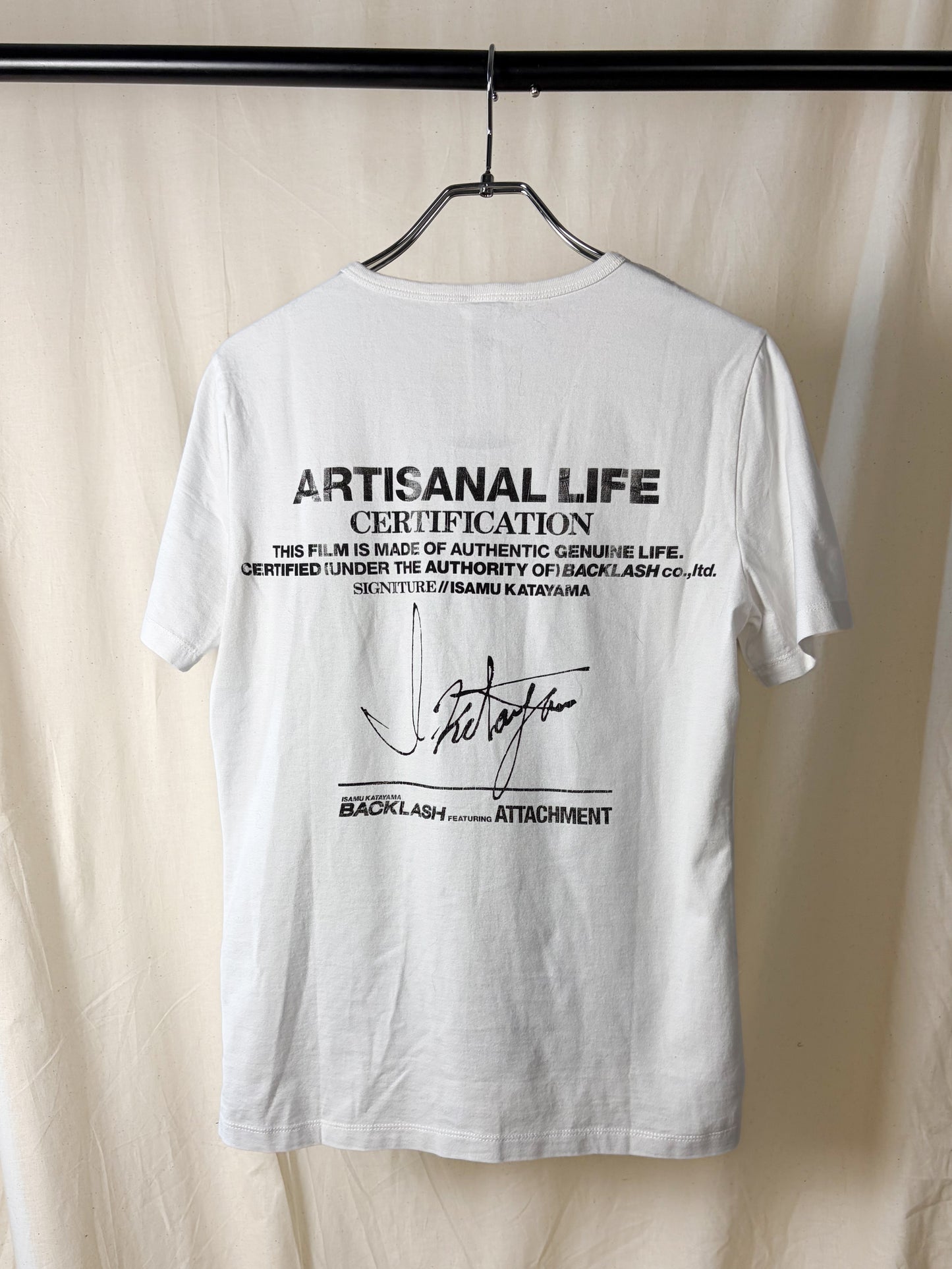 ATTACHMENT “ARTISANAL LIFE” T-SHIRT