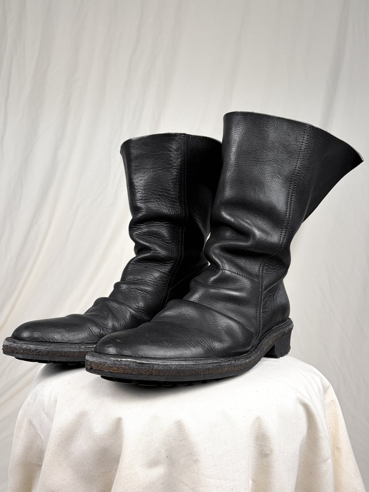 CAMAIEU BACK SLIT ENGINEER BOOTS
