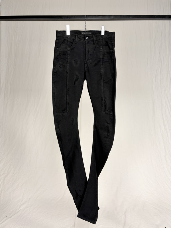 A/W 2013-2014 CRACK” J-CUT JEANS
