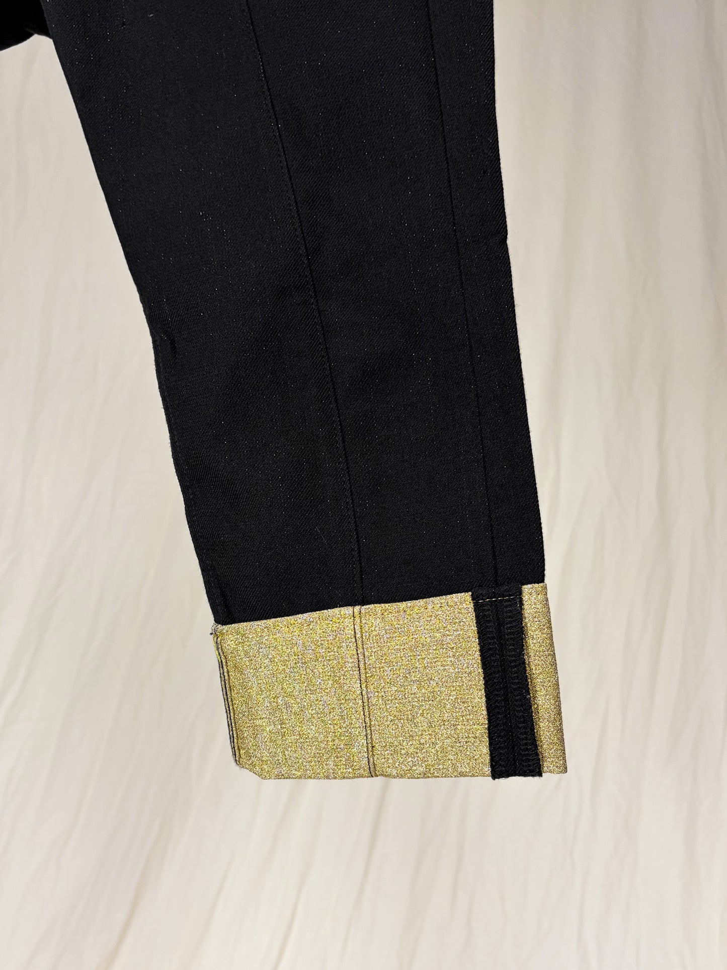 S/S 2007 GOLD GLITTER CAPRIS
