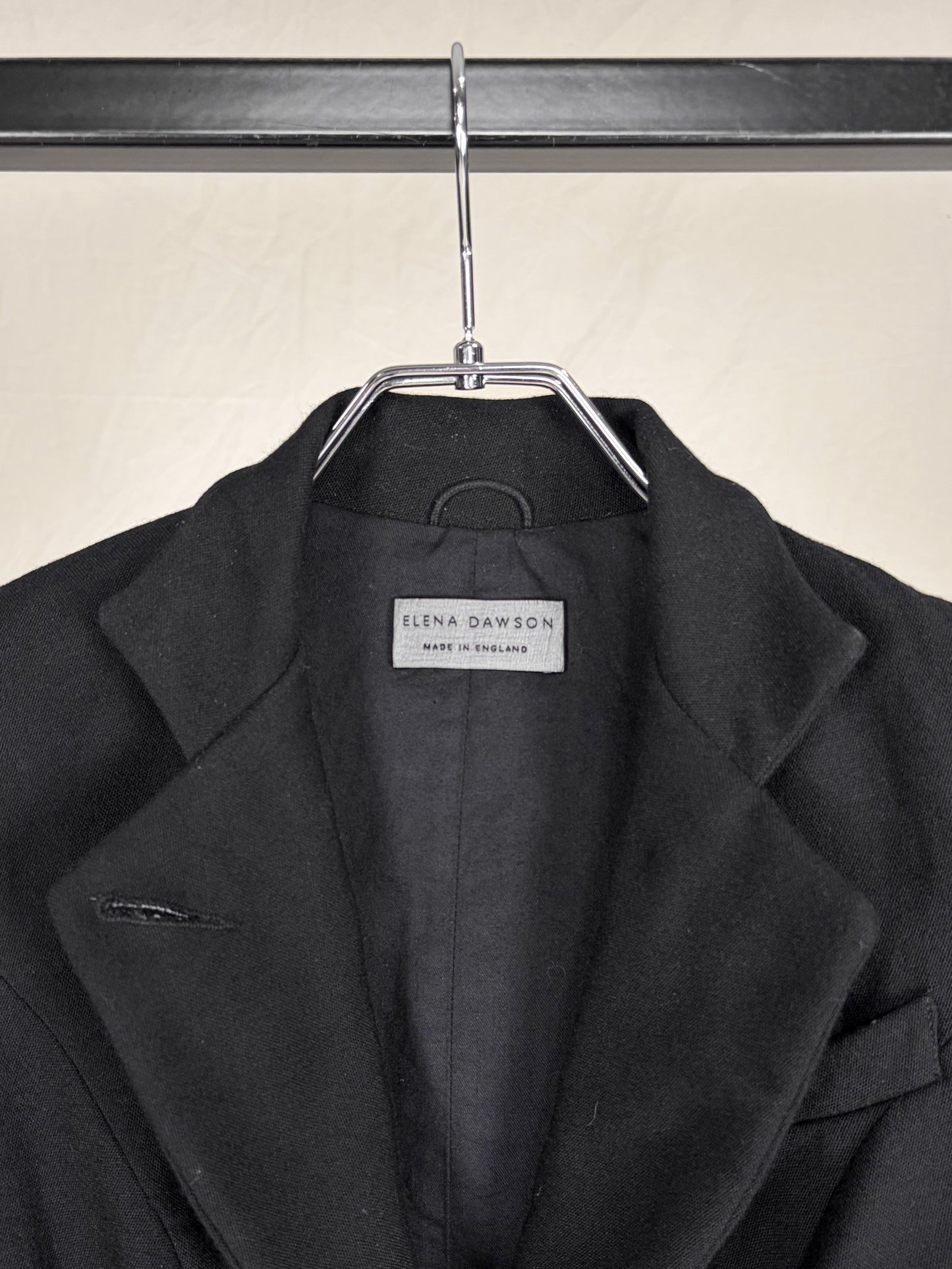 DECONSTRUCTED WOOL JACKET