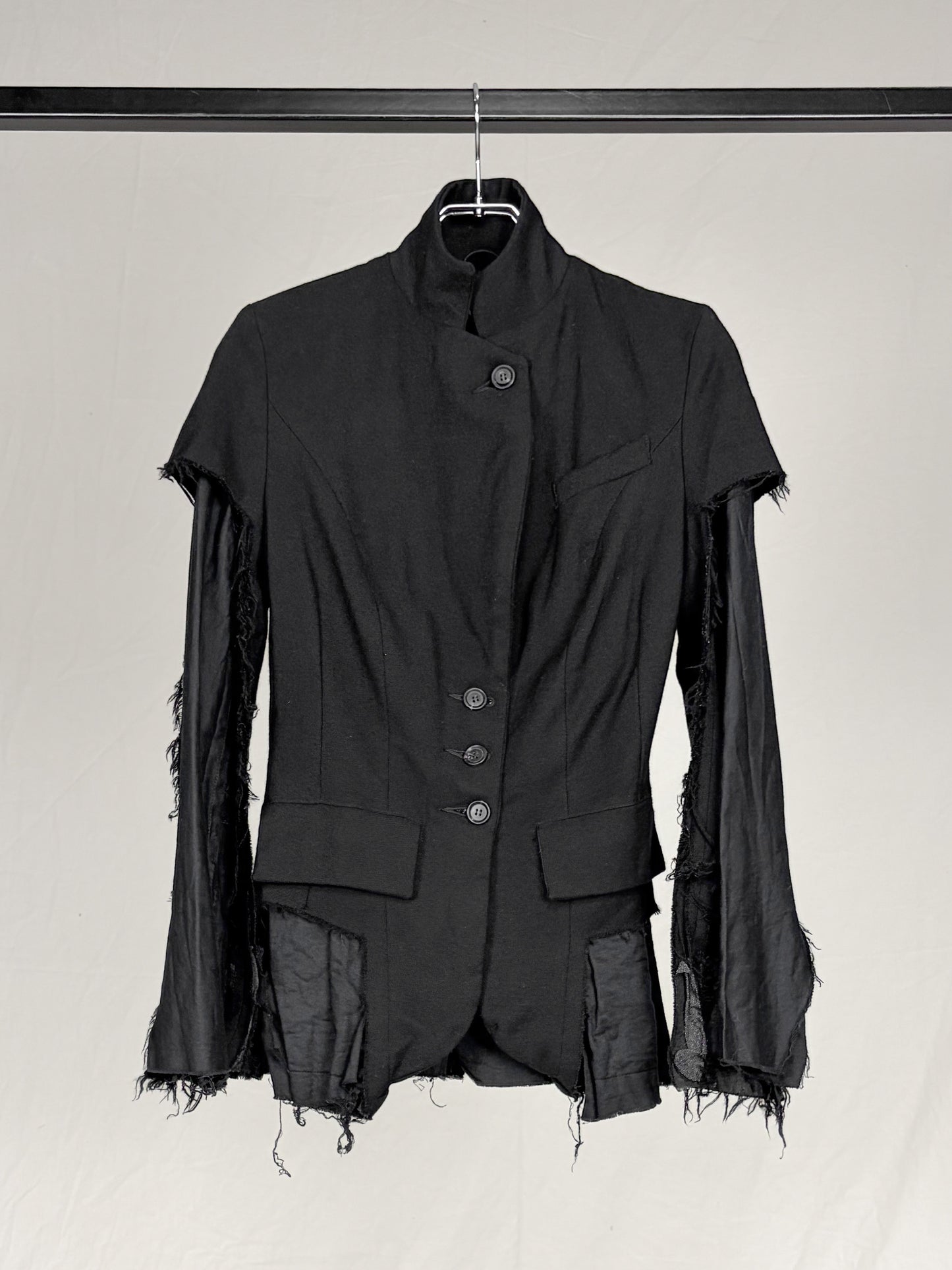 DECONSTRUCTED WOOL JACKET