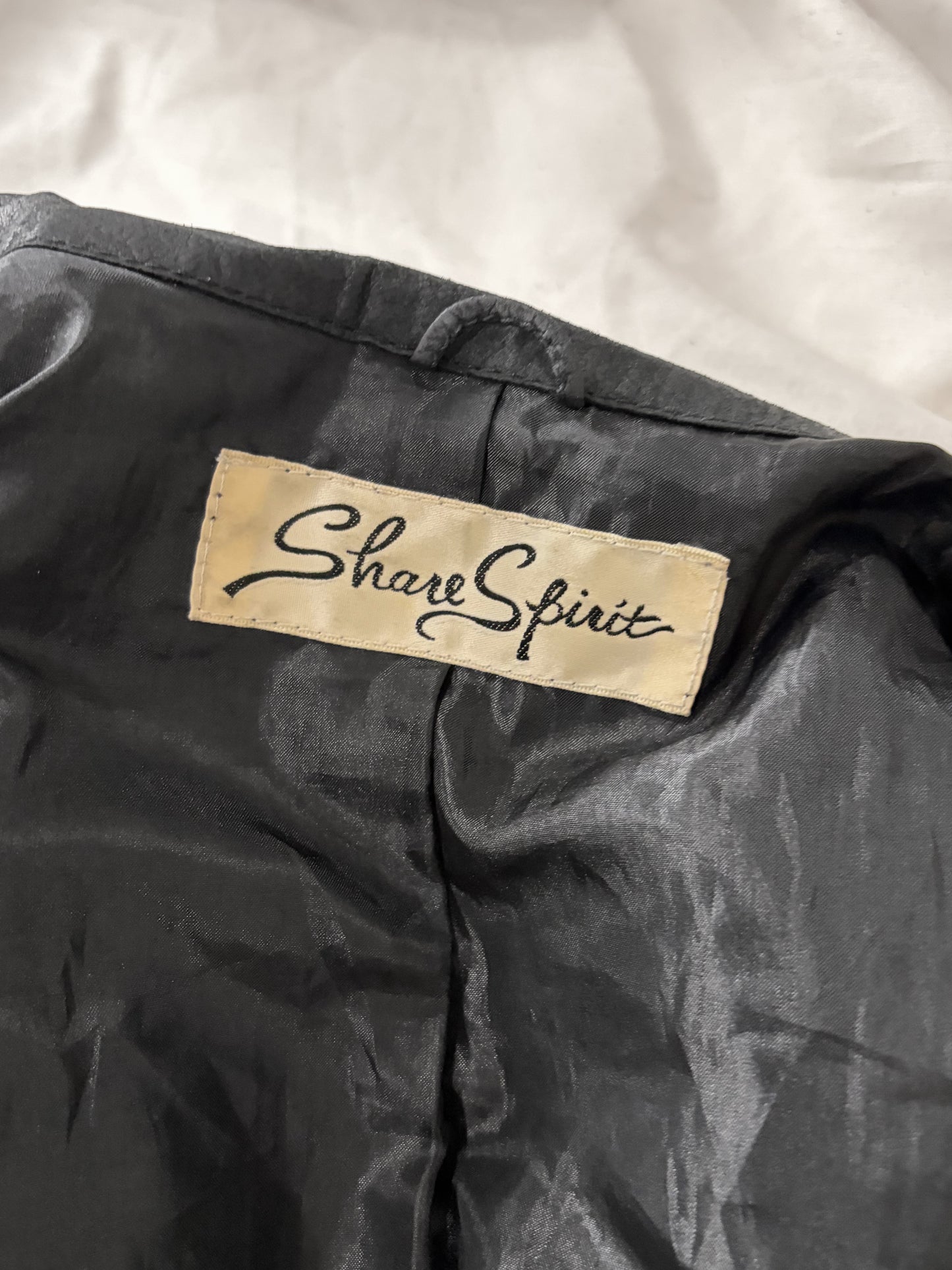 LEATHER TRENCH COAT