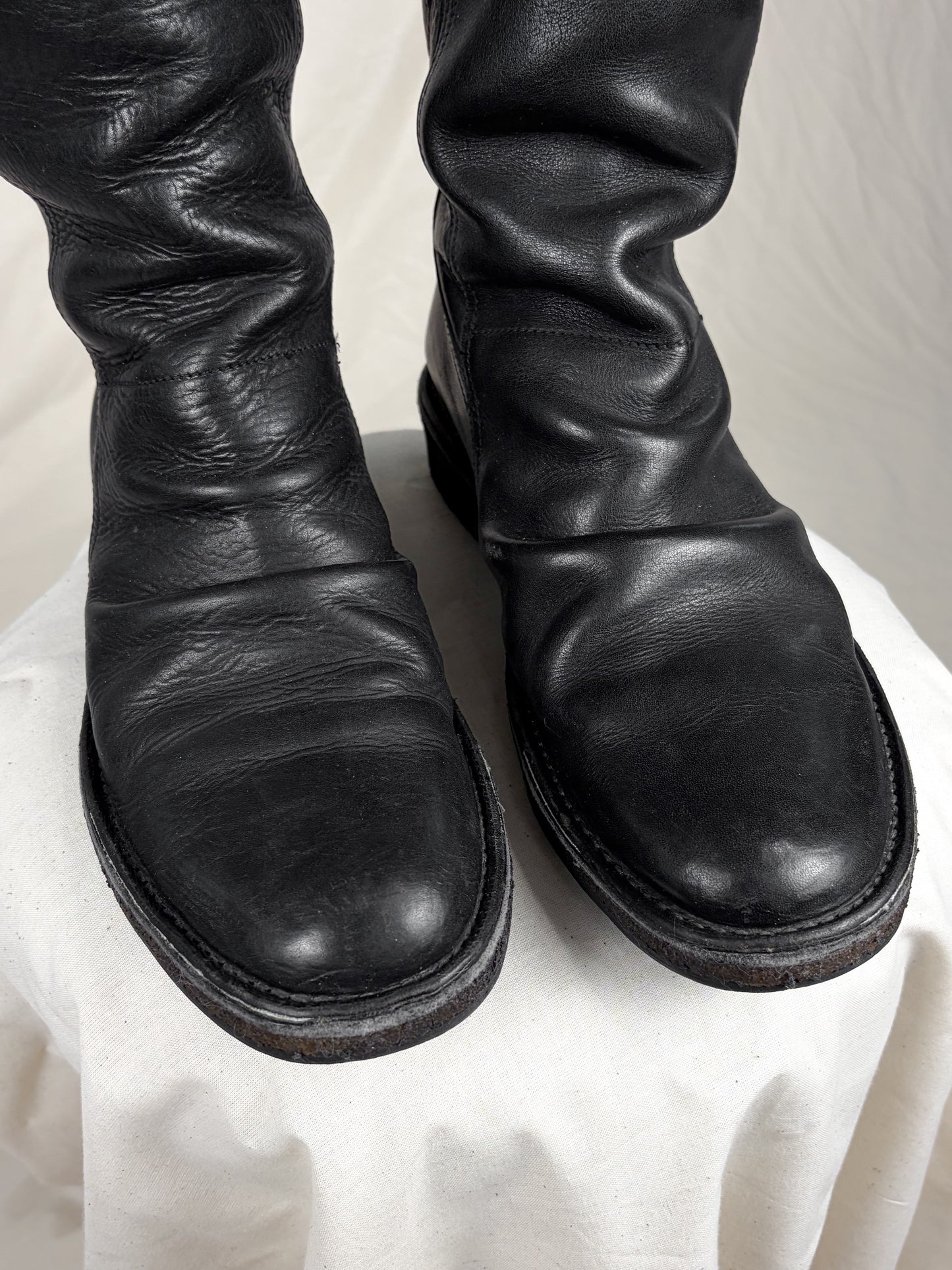 CAMAIEU BACK SLIT ENGINEER BOOTS